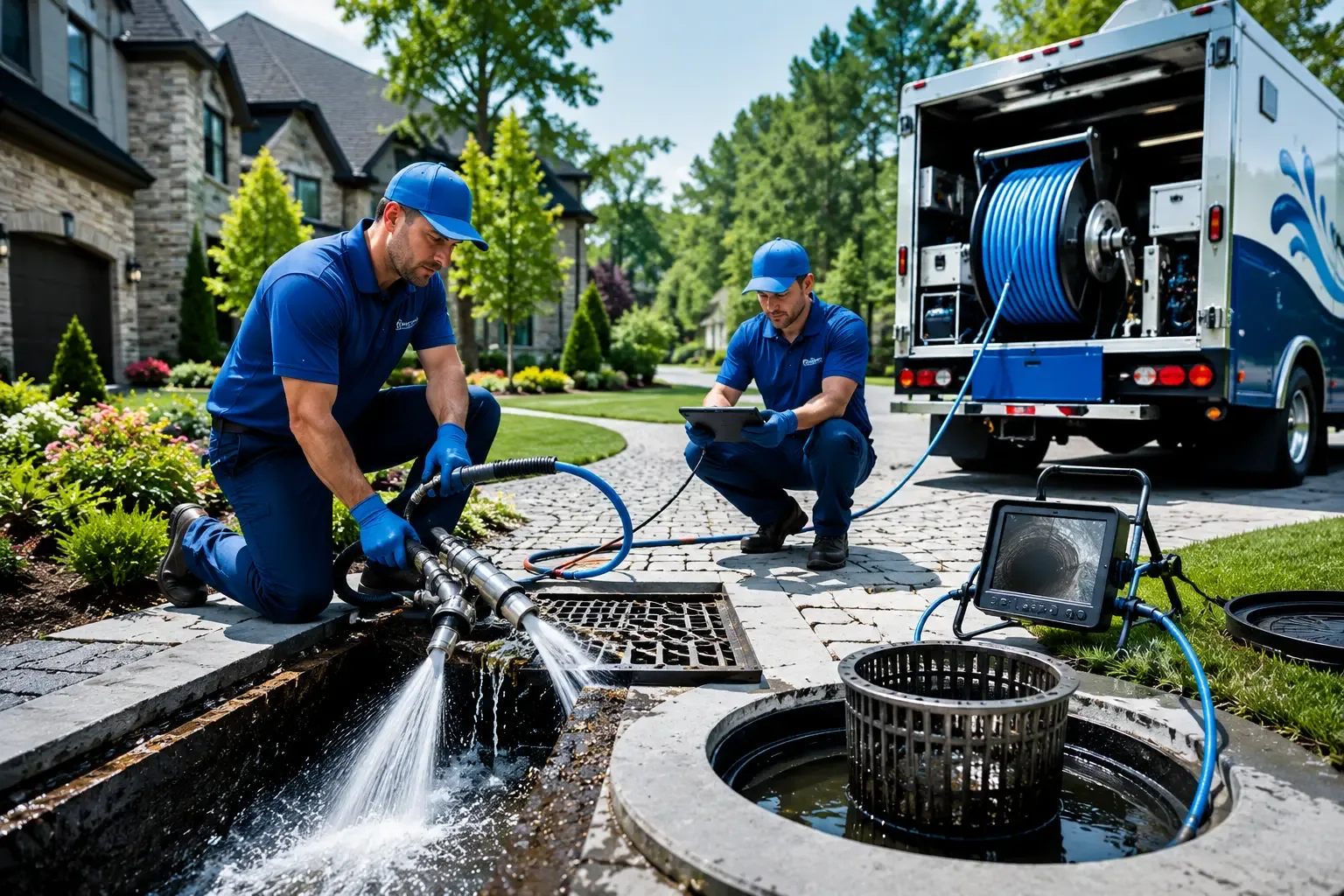 Local outdoor drain cleaning professionals in Mulberry, AR